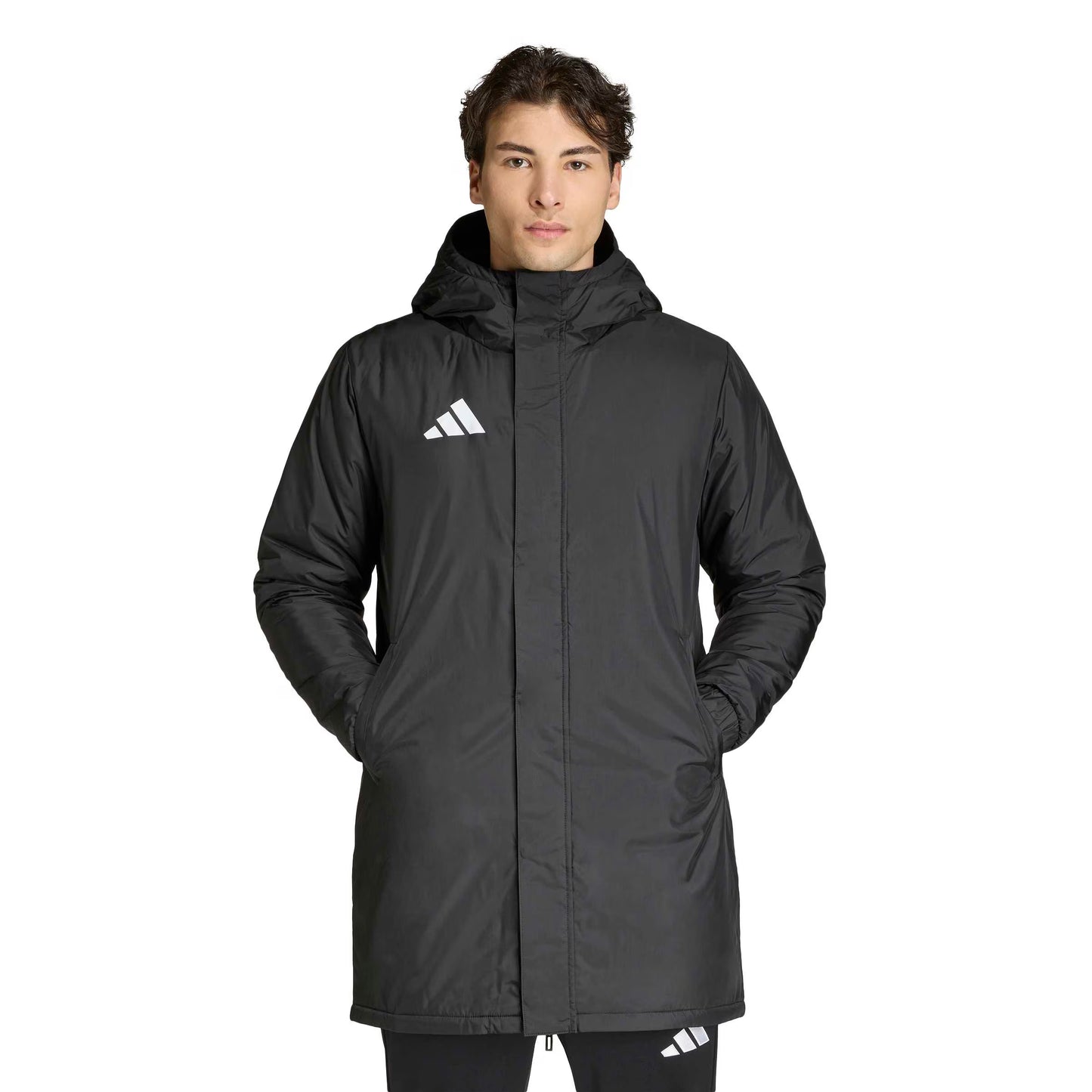 Adidas Entrada 26 Hooded Stadium Jacket