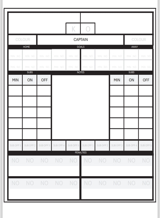 Write on Card Set - Bespoke Design