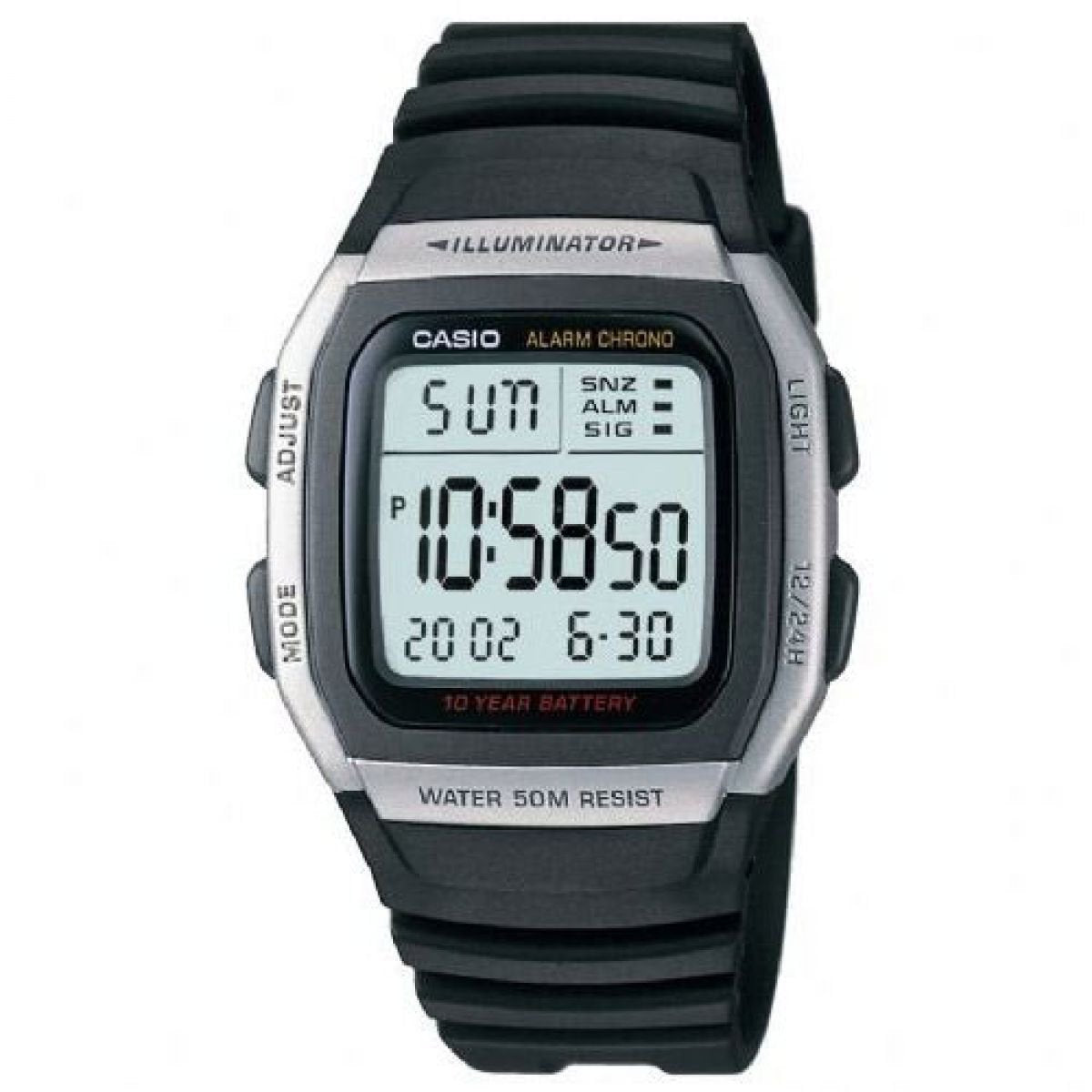 Casio Digital Watch W96H/1AVEF