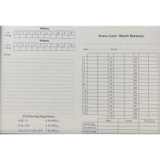 Match Overs Cards (Cricket)