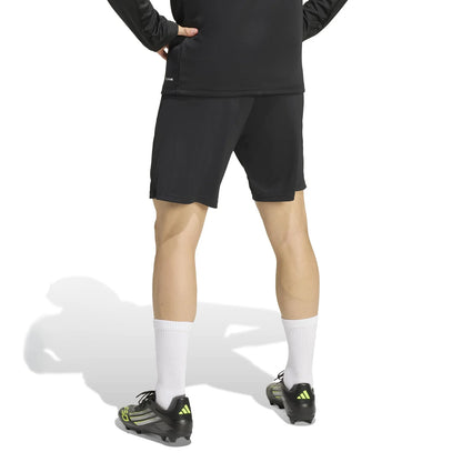 adidas Entrada 26 Zip-Pocket Training Shorts (Black)
