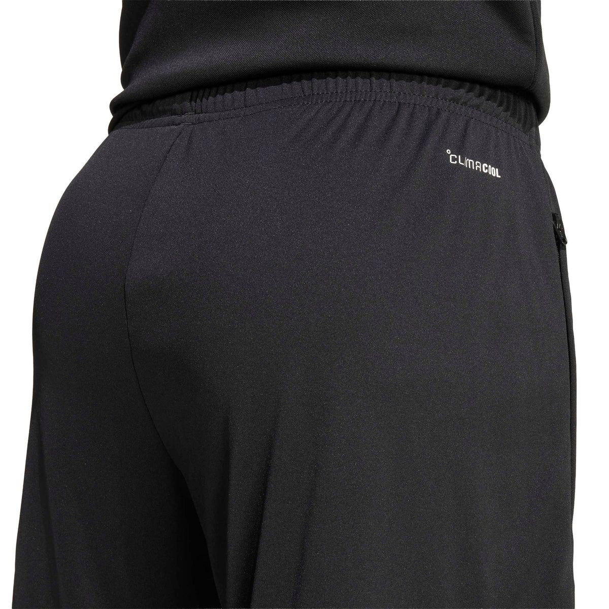 adidas Entrada 26 Zip-Pocket Training Shorts (Black)