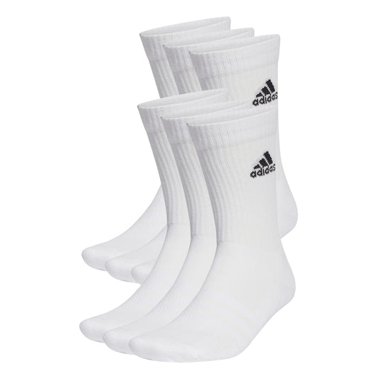 adidas Unisex Cushioned Sportswear Crew Socks 6 Pack