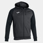 Joma Academy Hooded Jacket - Anthracite Black