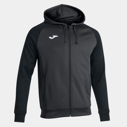 Joma Academy Hooded Jacket - Anthracite Black