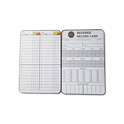 RefStore Match Record Cards - 7 Substitutions [50's]