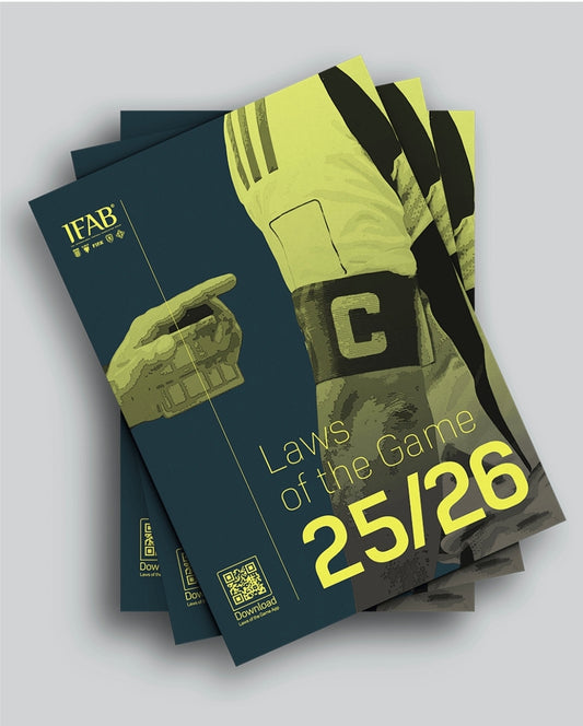 Pre-Order - Laws of the Game Books (IFAB - 2025/26)